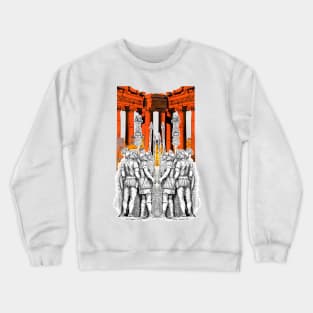 Roman legionaries in ancient Rome Crewneck Sweatshirt